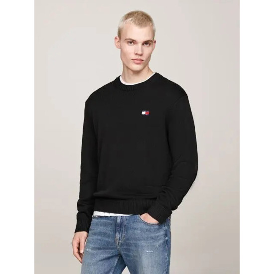 Tommy Hilfiger Ανδρική πλεκτή μπλούζα Regular Badge Sweater